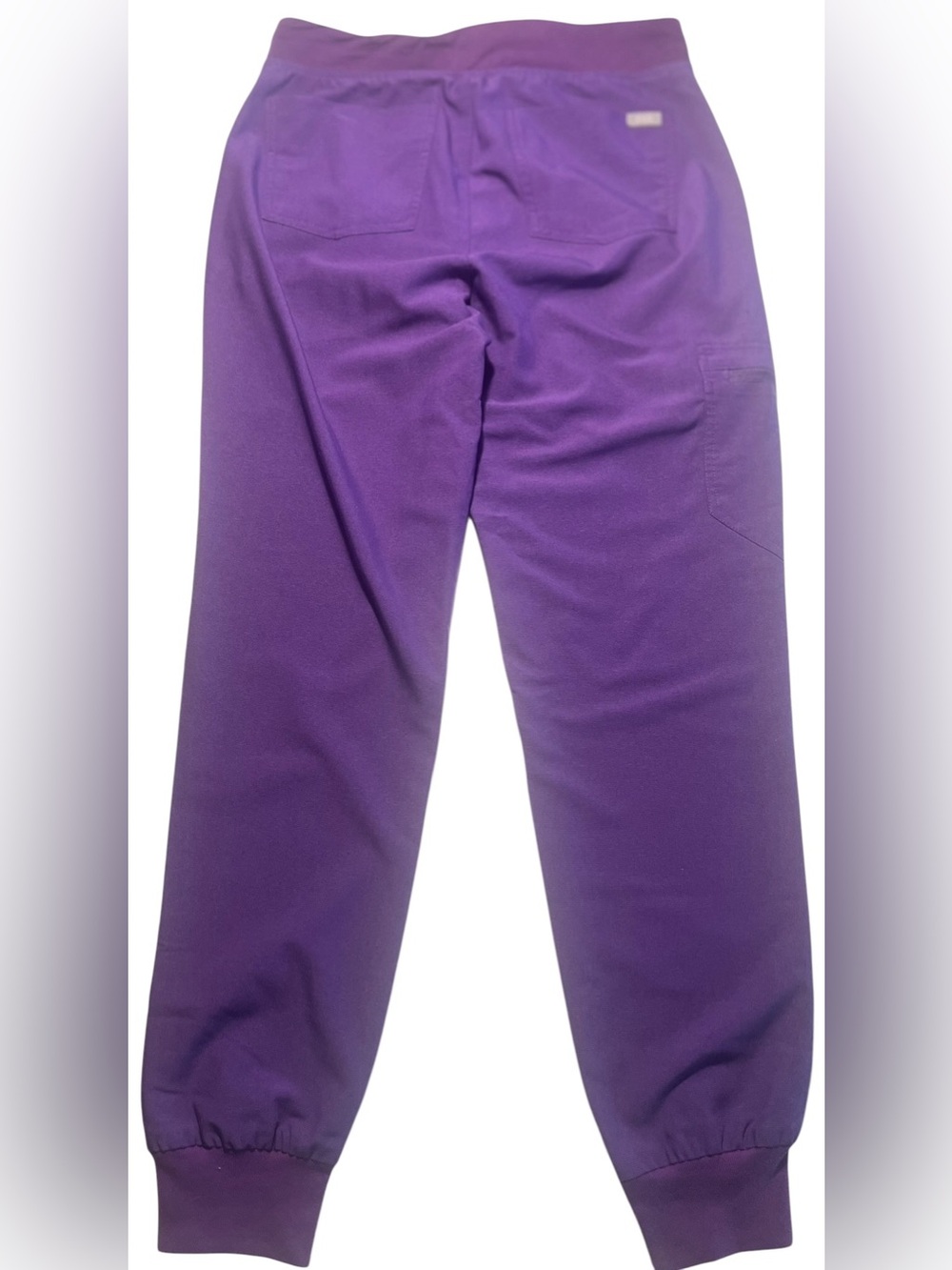 💜FIGS Set of both Small Ultra Violet Casma Scrub Top NWT & Zamora pants EUC - Picture 12 of 14